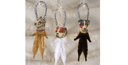 cr-dog ornaments